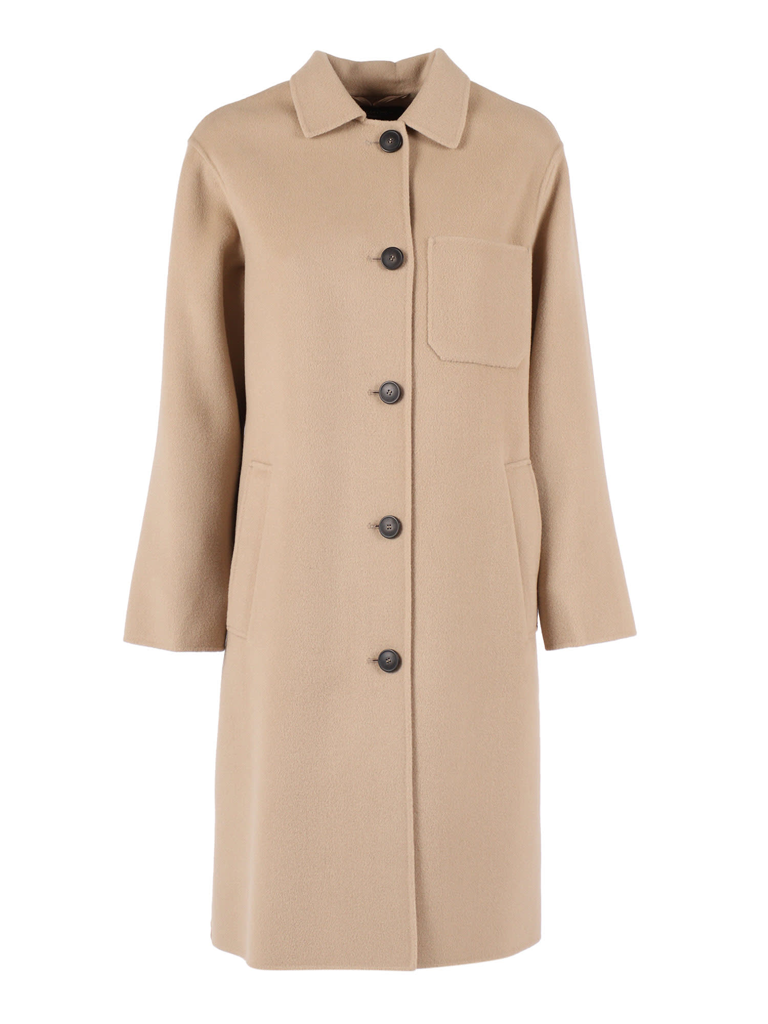 Weekend Max Mara Coat In Neutral