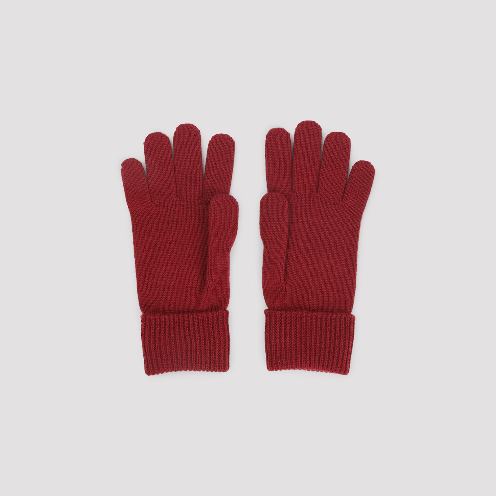 Gucci Horsebit Gloves In Burgundy