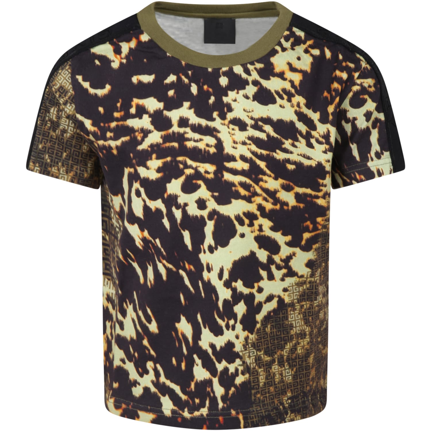 Givenchy Multicolor T-shirt For Boy With Logos