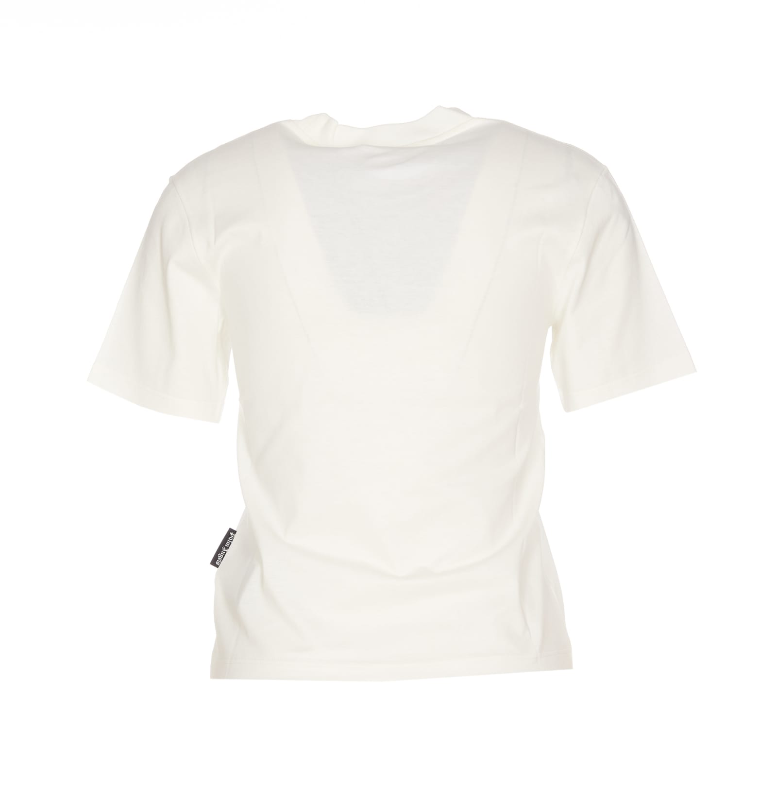 Shop Palm Angels Classic Logo T-shirt In White