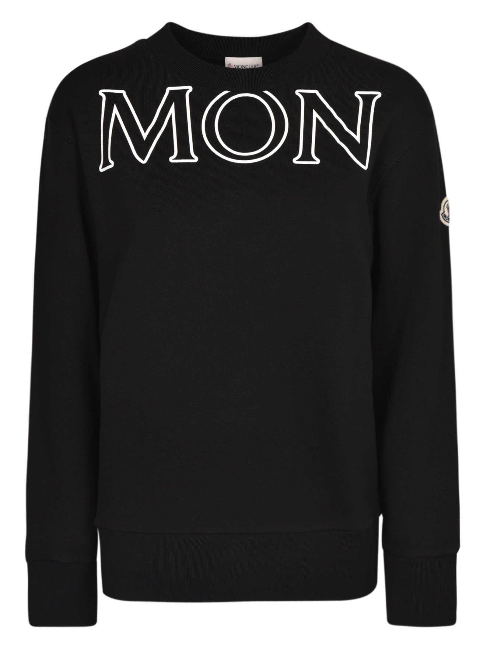 MONCLER LOGO PRINT SWEATSHIRT