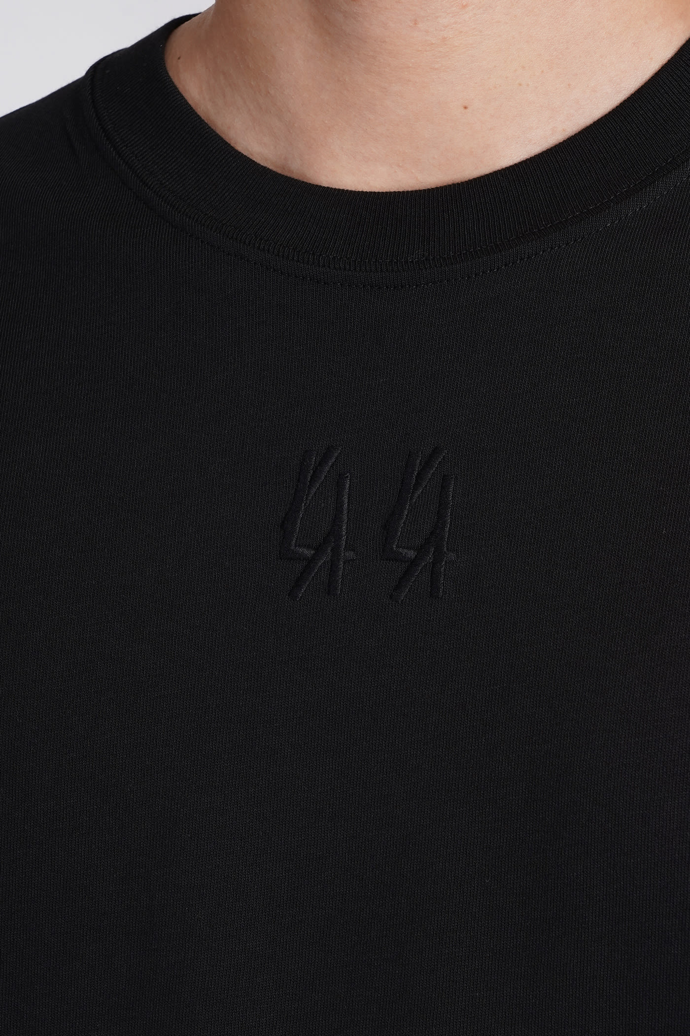 Shop 44 Label Group T-shirt In Black Cotton