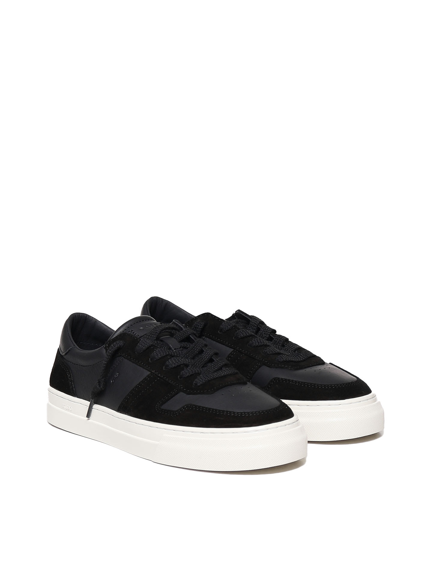 Shop Date Flat Base Sneakers In Black