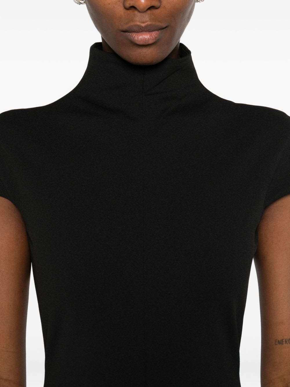 Solace London Lang Maxi Dress In Green