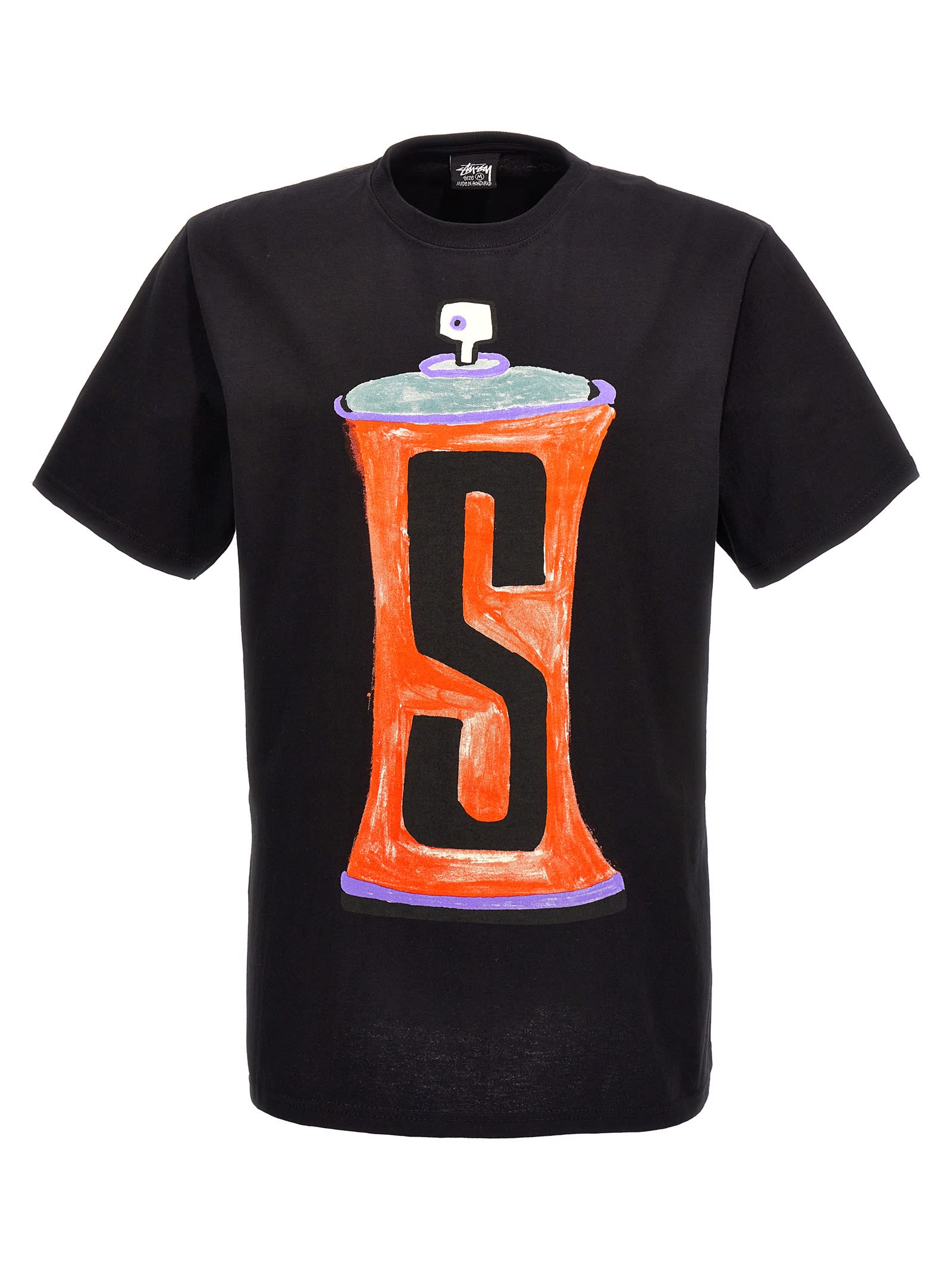 Stussy Spraycan T-shirt In Black | ModeSens