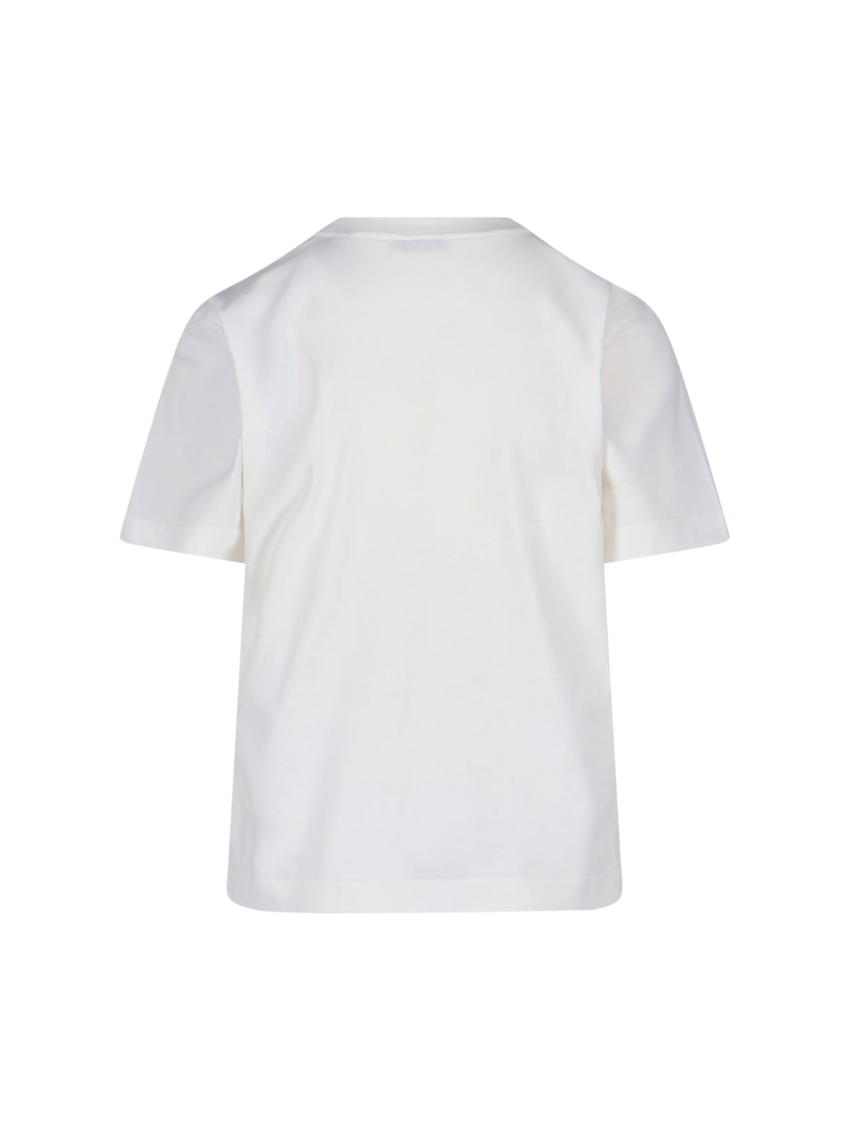 Burberry Ekd Cotton T-shirt In White