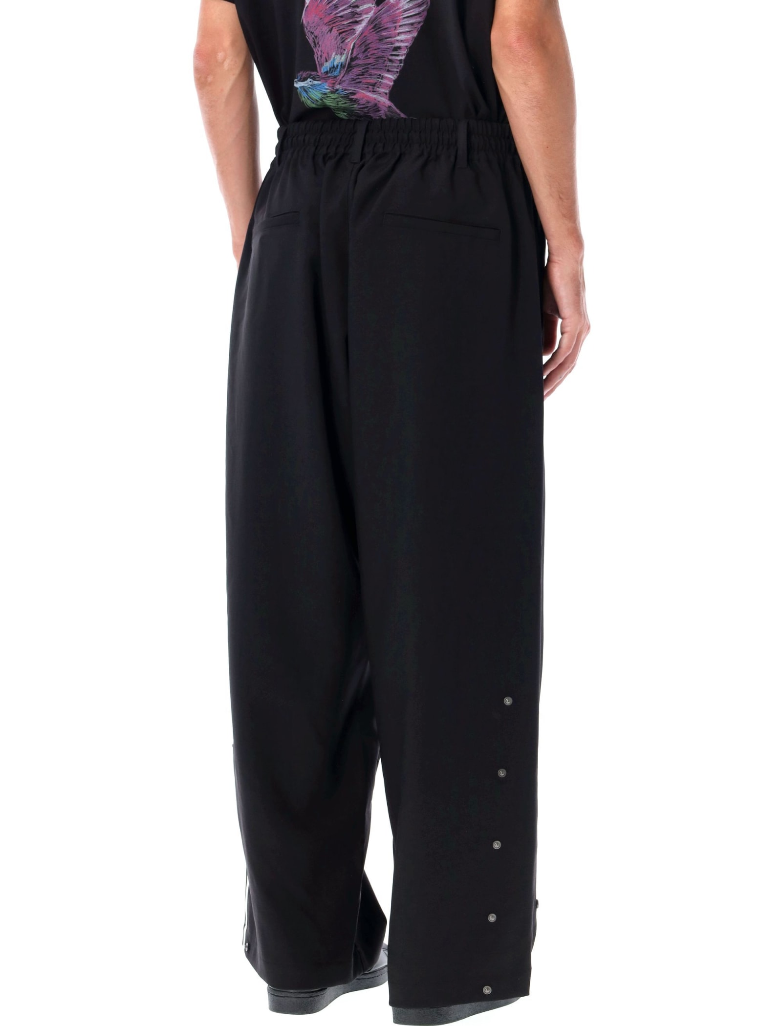 Shop Y-3 3 Stripes Track Pant In Black