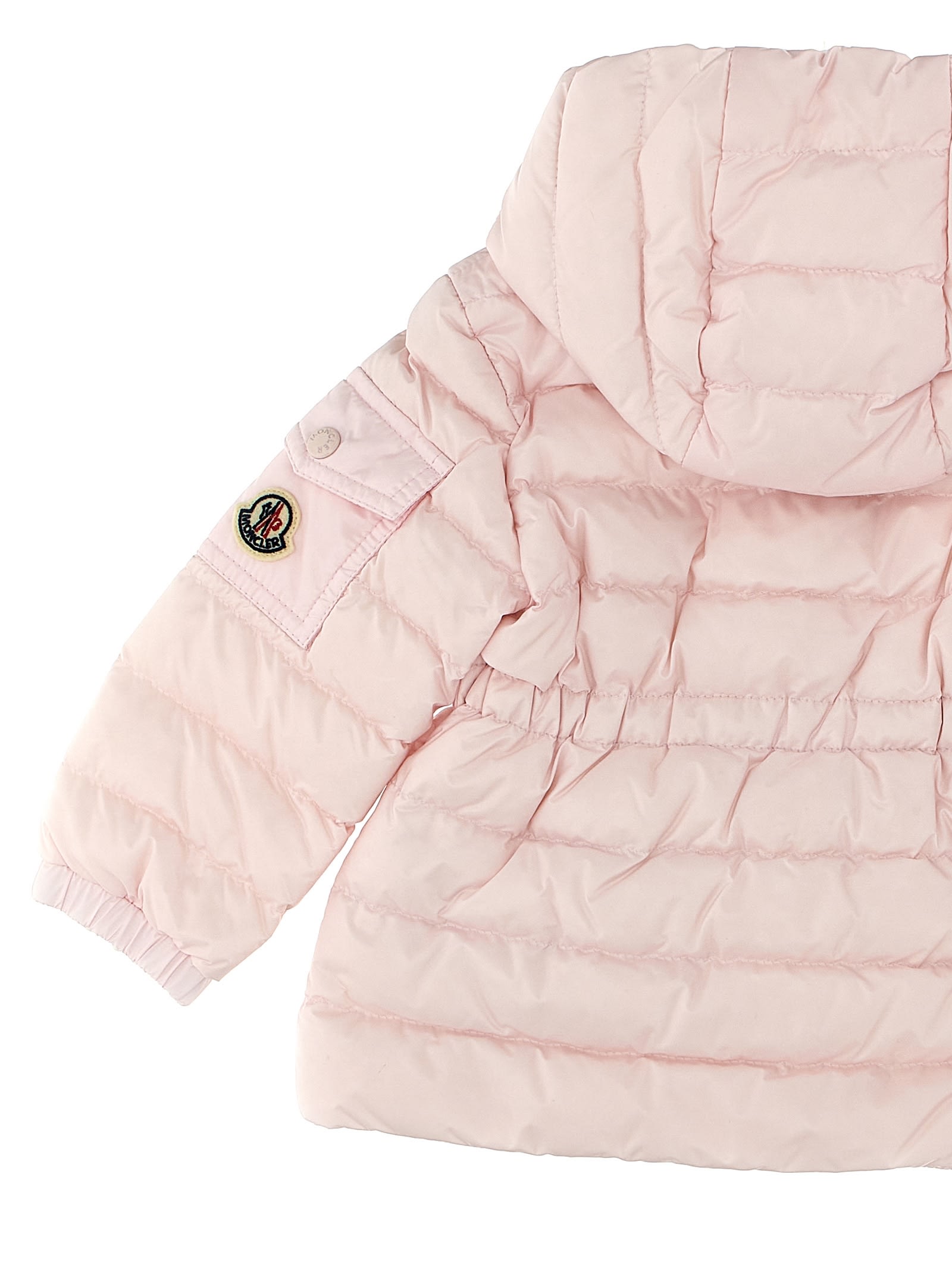 Shop Moncler Dalles Down Jacket In Pink