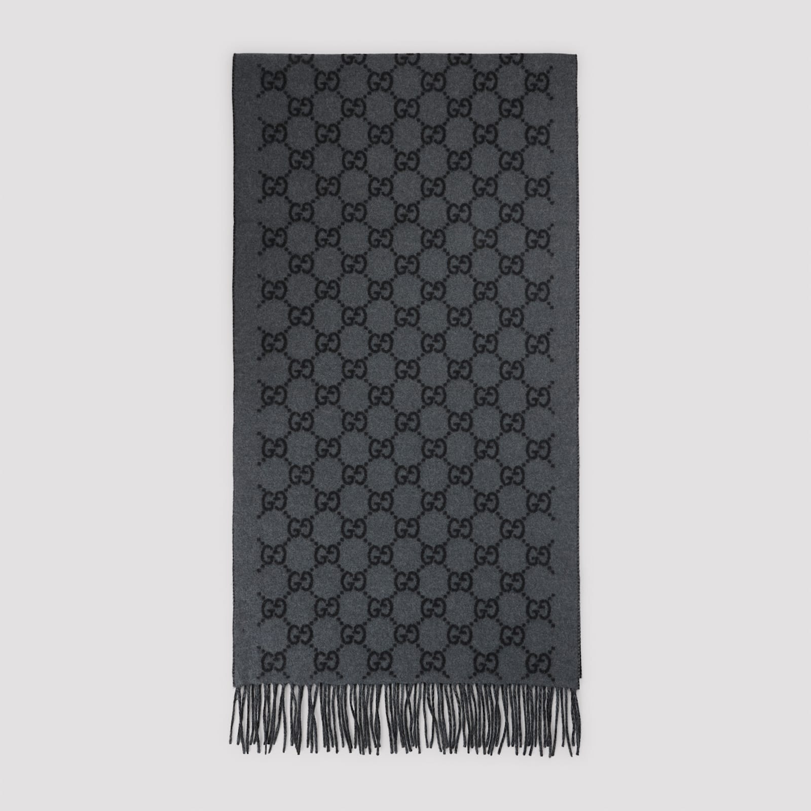 Gucci New Canvy Scarf Men In Black