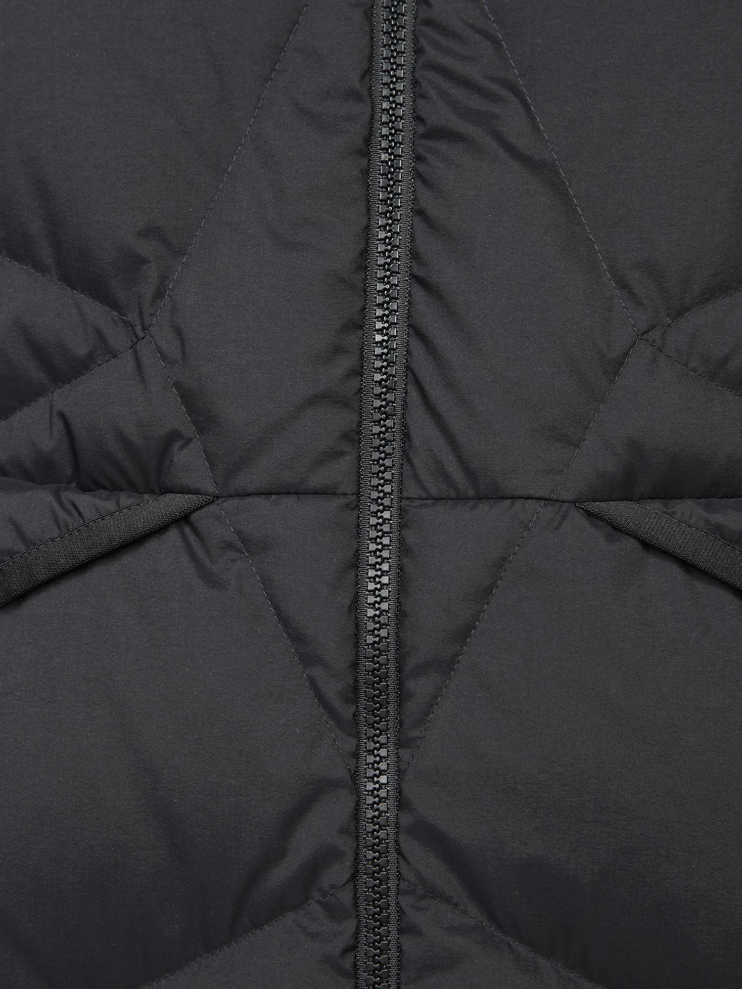 Shop Moncler Quilted Black Cardigan Jacket