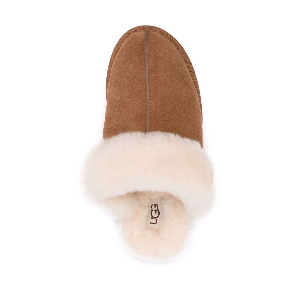 Ugg Camel Suede Scuffette Ii Slippers In Brown