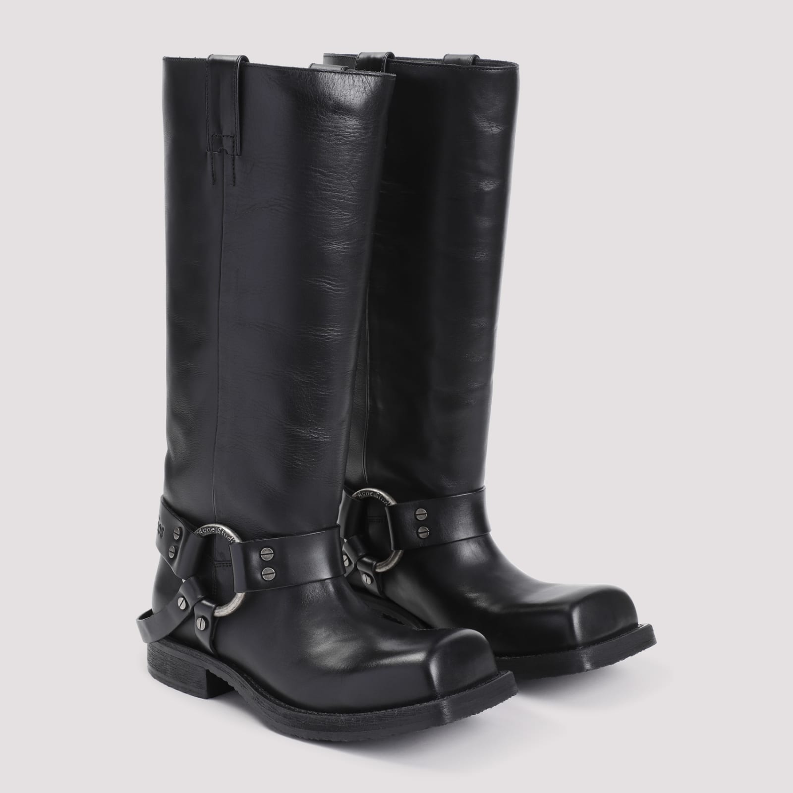 Shop Acne Studios Boots In Black