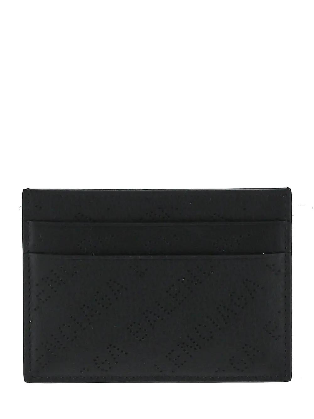 Shop Balenciaga Cash Card Holder In Black