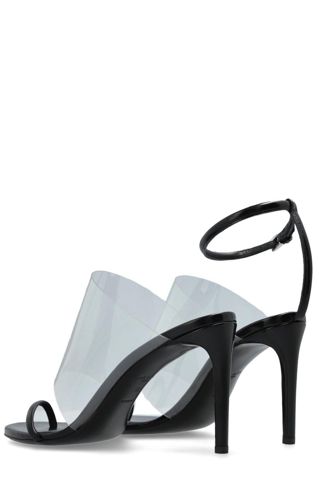 Shop Alaïa Asymmetric Sandals