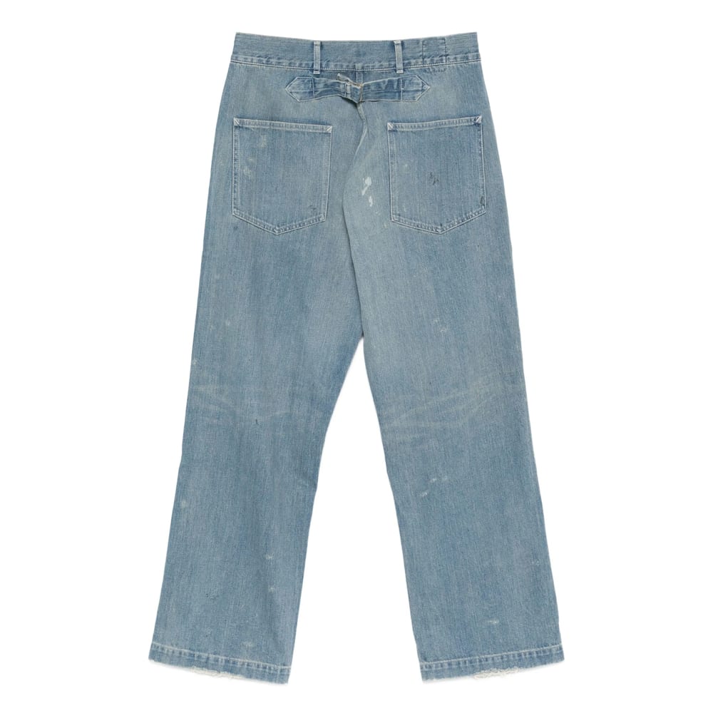 Chimala Distressed-effect Jeans In Blue