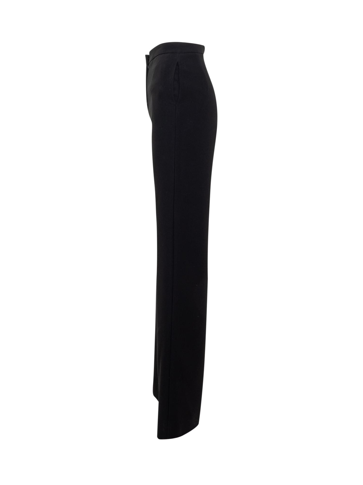 Shop Monot Tailored Trousers In Black