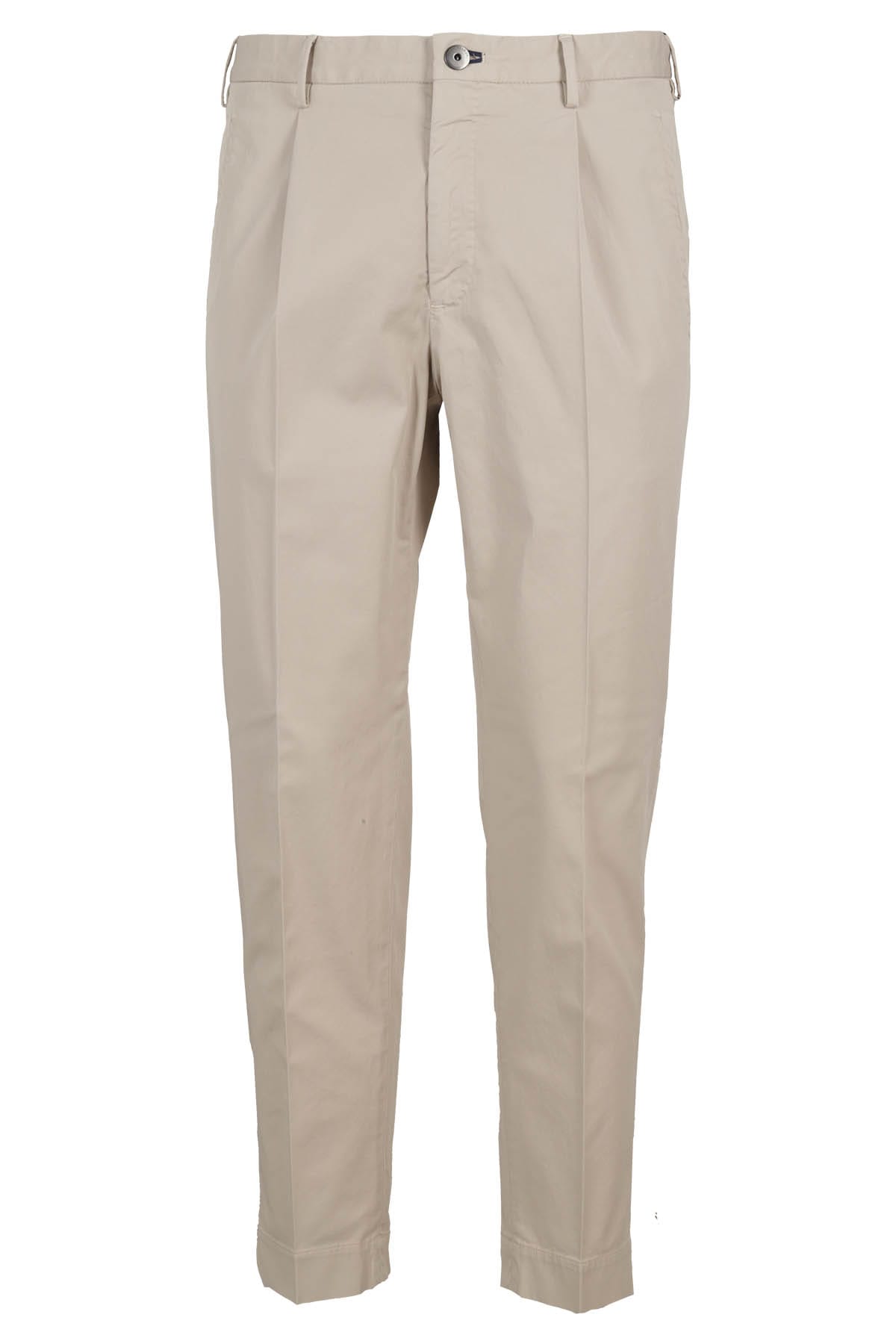 Shop Incotex Pantalone In Beige Scuro