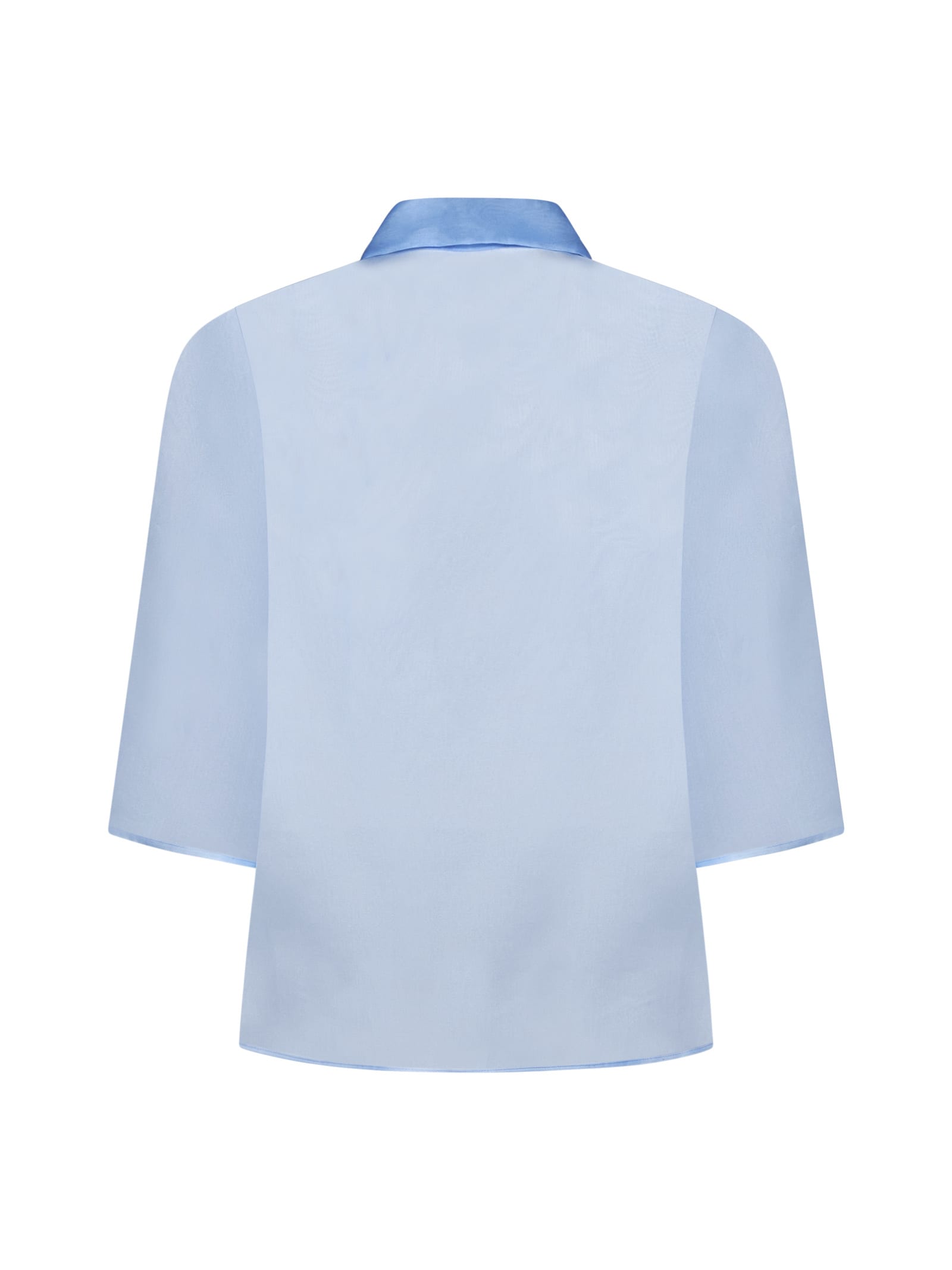 Shop Alysi Shirt In Azzurro