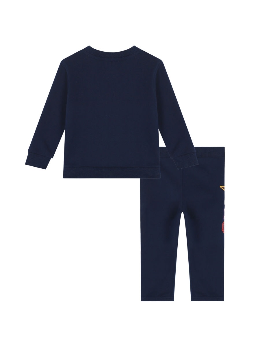 Polo Ralph Lauren Set Crewneck Sweatshirt With Pants In Blue