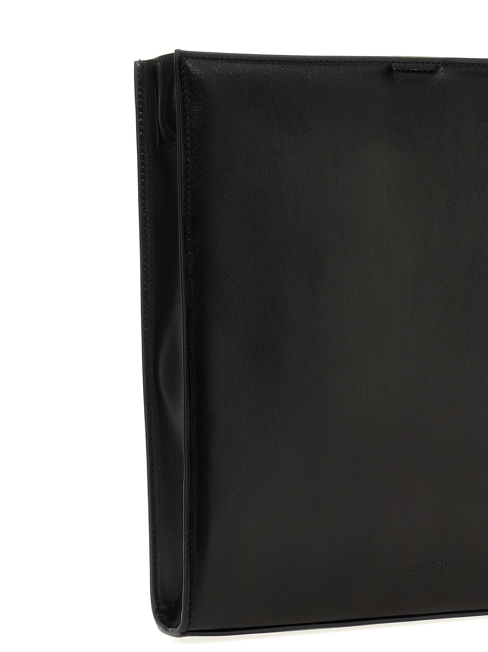 Jil Sander Leather Shoulder Strap In 1
