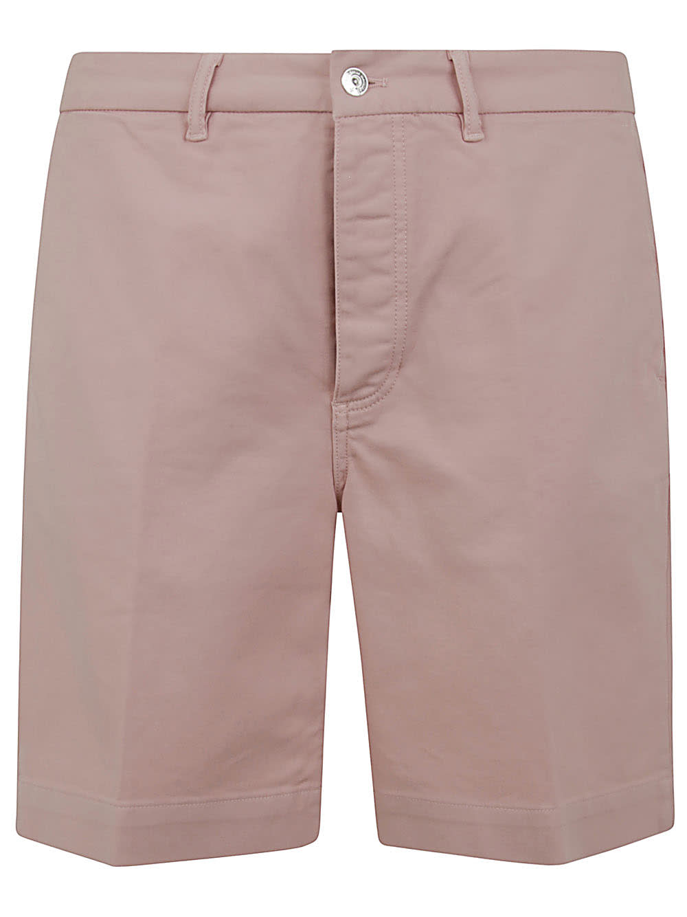 Shop Nine In The Morning Ermes Bermuda Chino In Pink