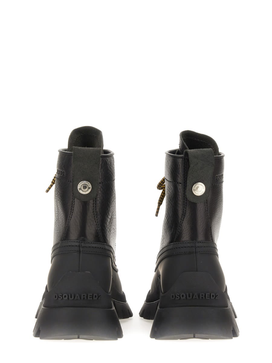 Shop Dsquared2 Boot Canadian In Black