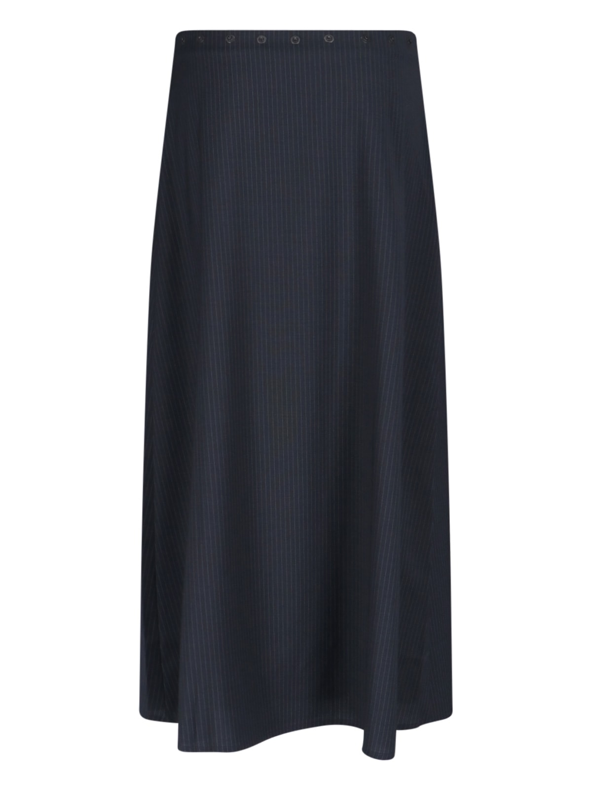 Pinstripe Maxi Skirt