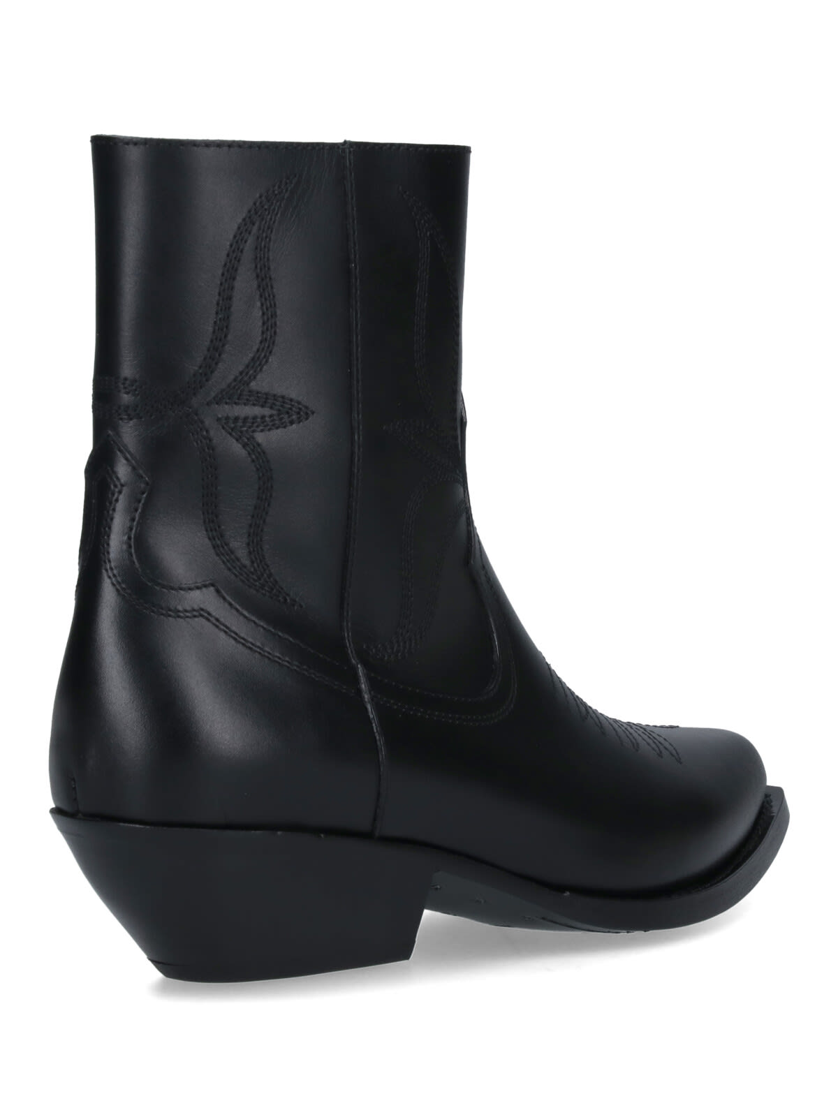Celine Leon Boots In Black