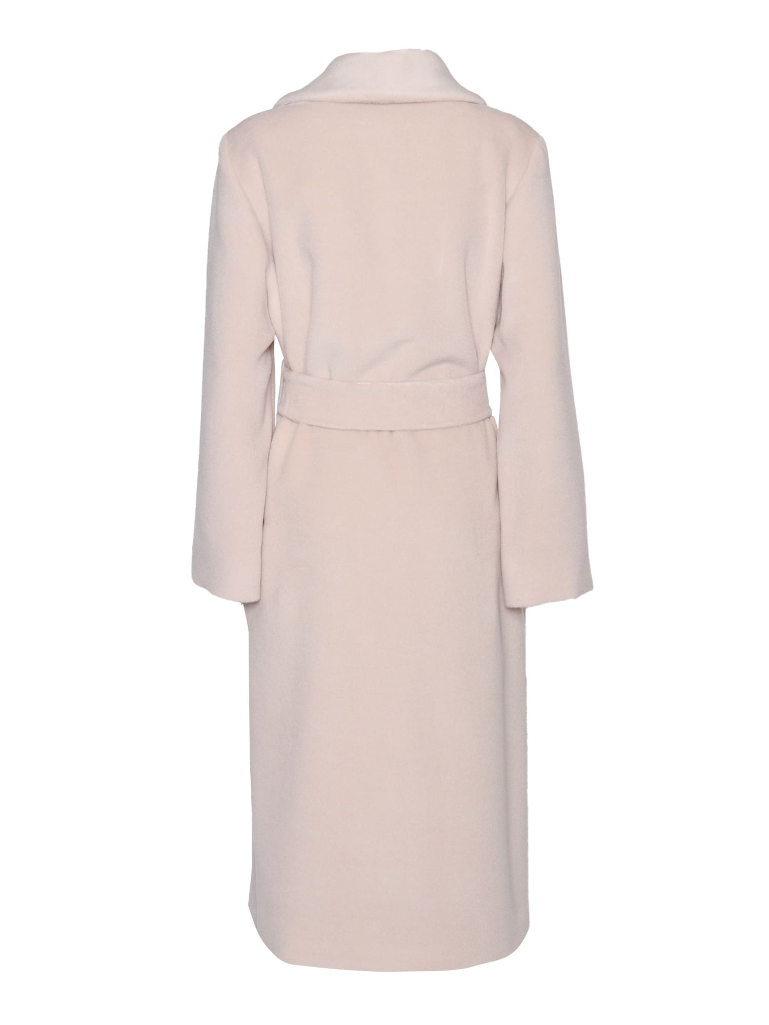 Shop Max Mara Taglio Coat In Pink