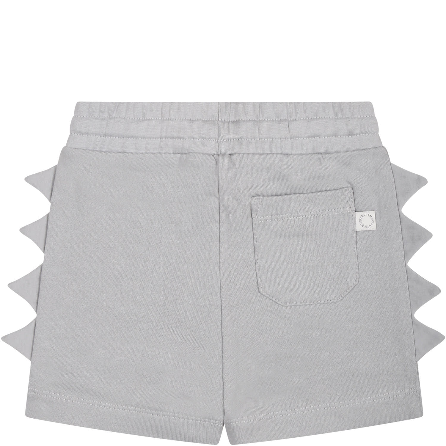 Shop Stella Mccartney Gray Shorts For Babies In Grey