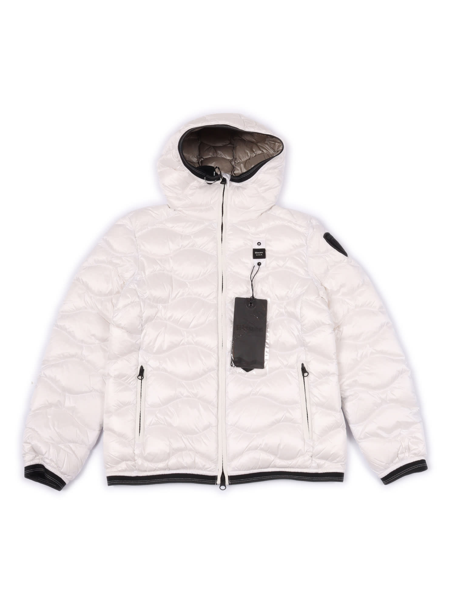 Blauer Lowell Junior Down Jacket In Multi