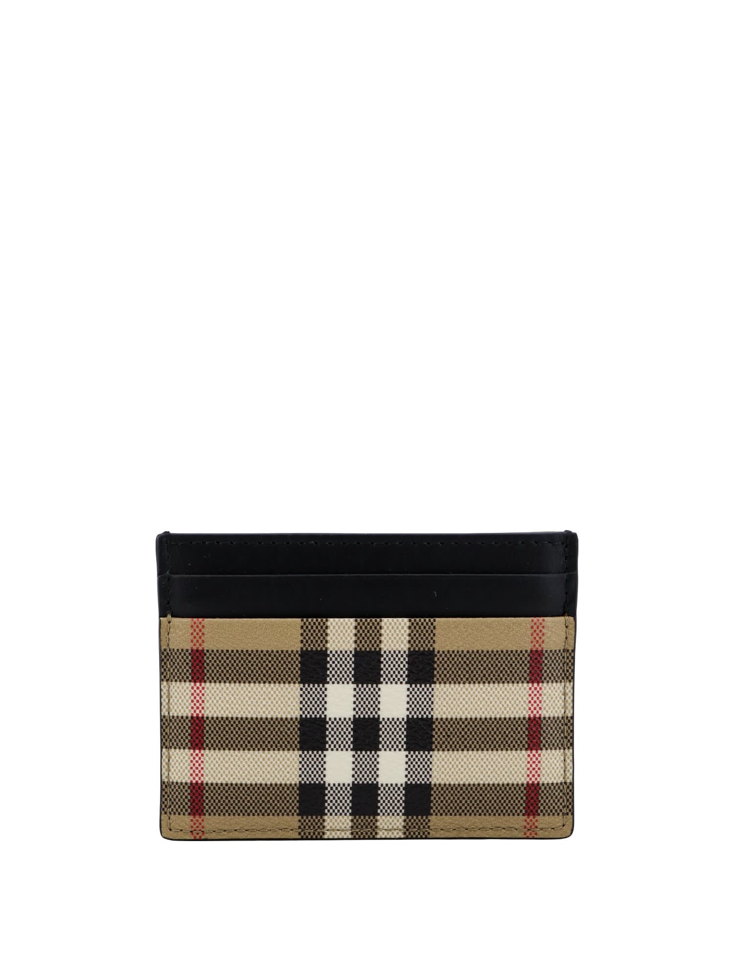 Burberry Card Holder In Brown/black