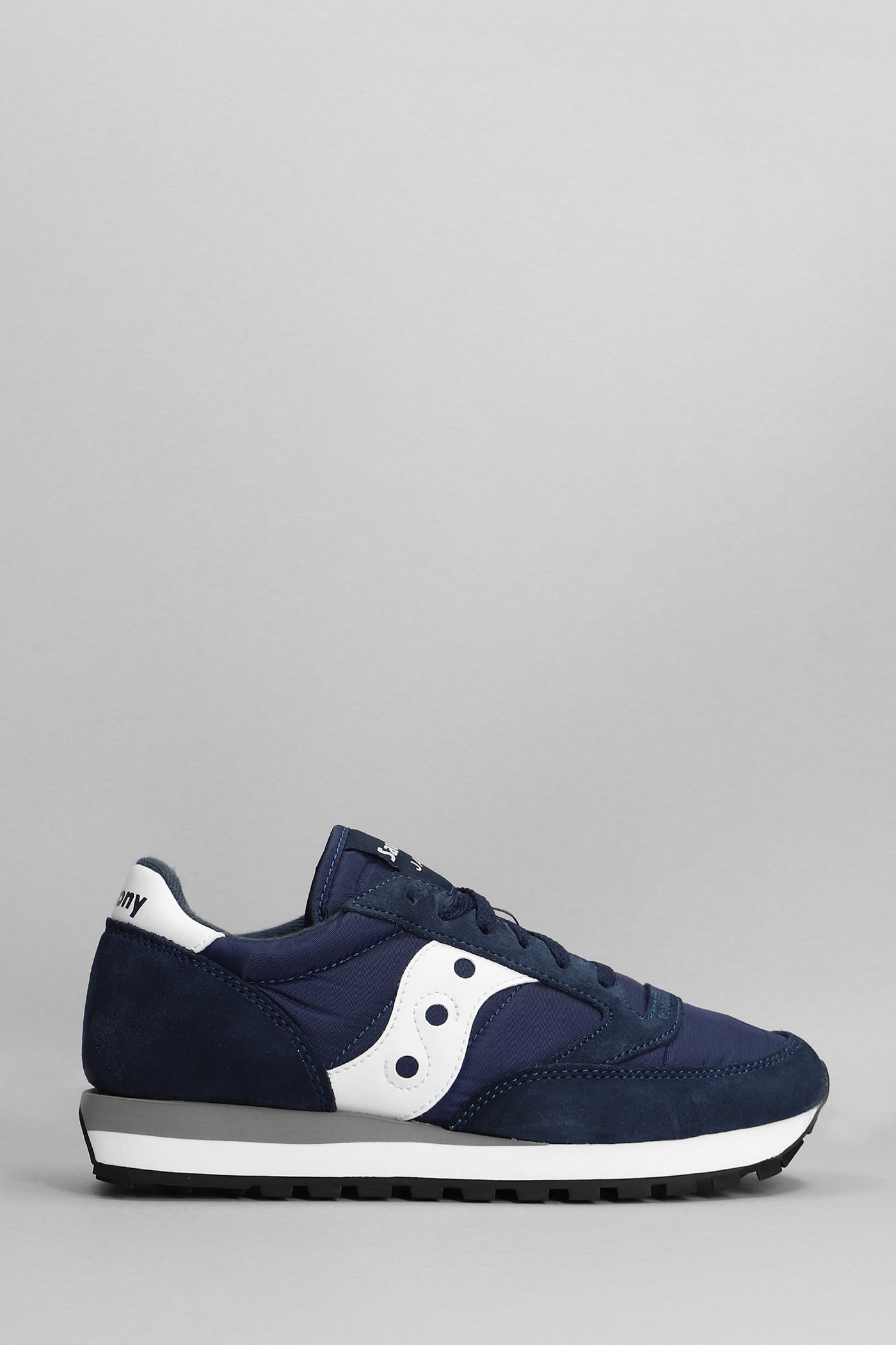 Saucony Jazz Original Sneakers In Blue Suede And Fabric