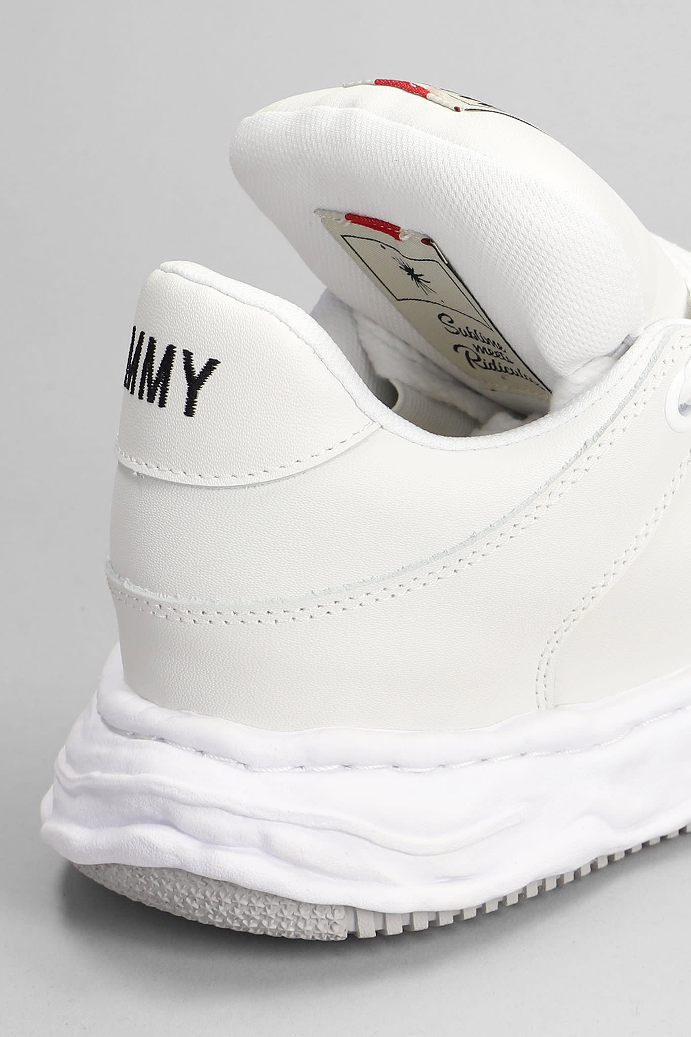 Miharayasuhiro Maison Mihara Yasuhiro Wayne Puffer Og Sole Low Top Sneaker In White
