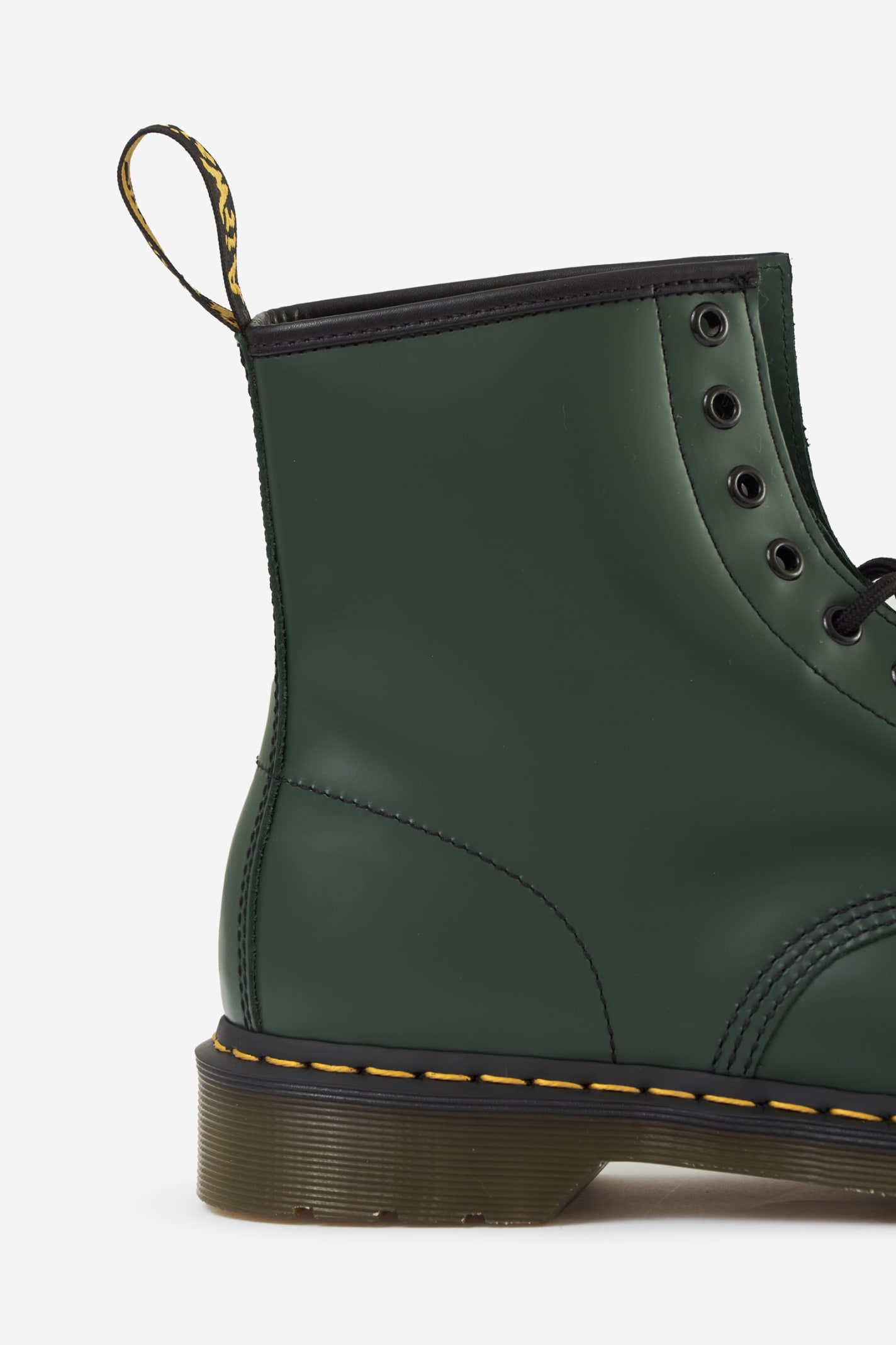 Dr. Martens' Dr. Martens Man Ankle Boots Green Size 11 Leather In Green