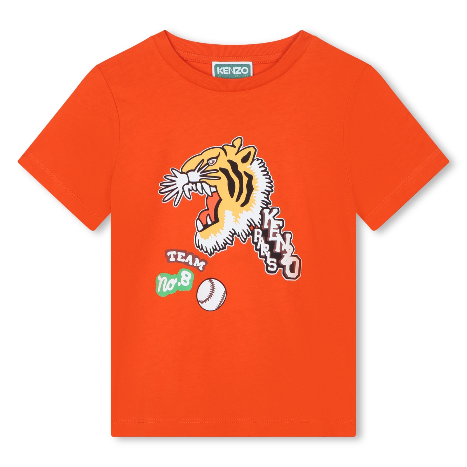 Shop Kenzo Printed T-shirt In A Pesca