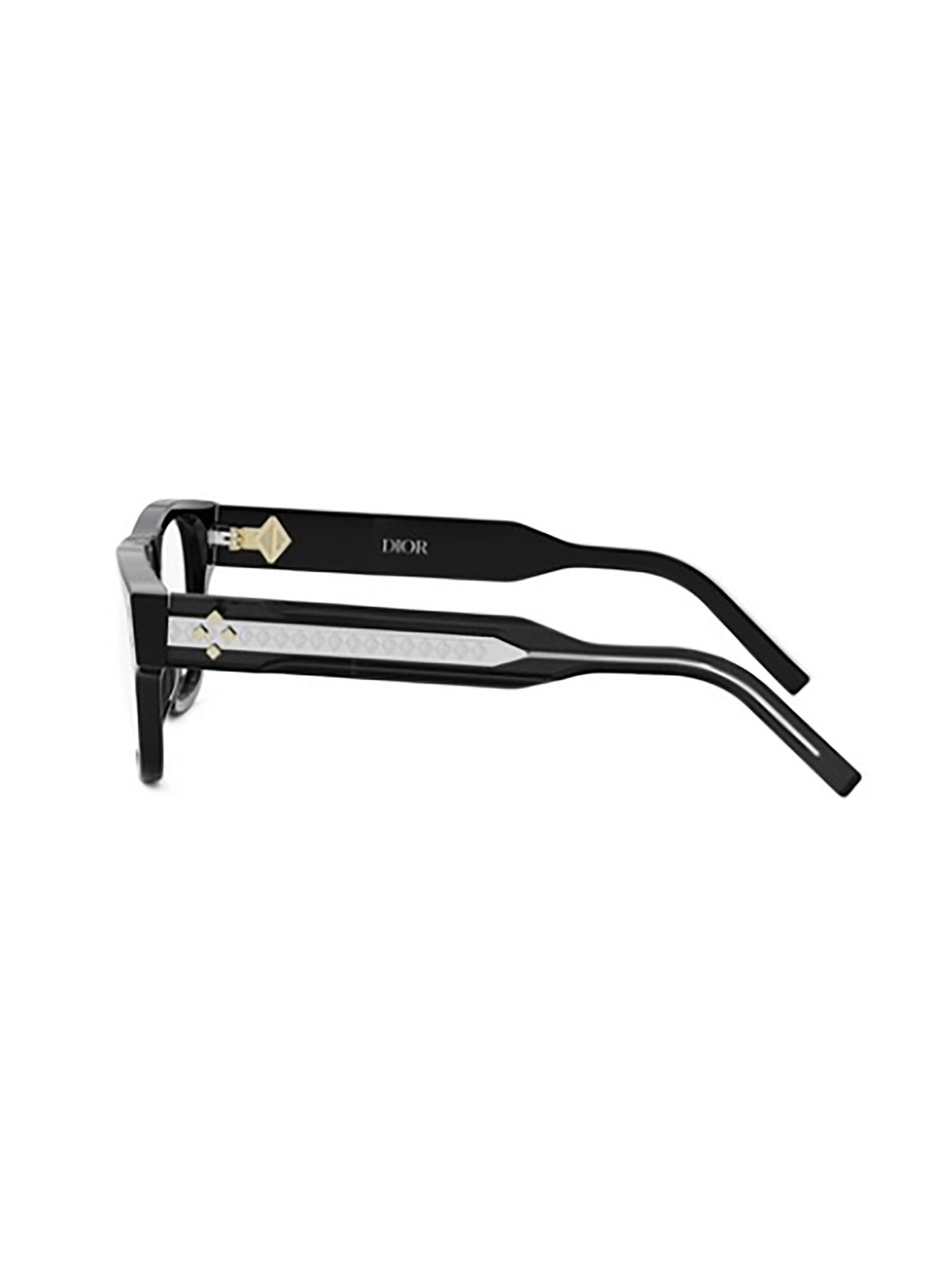 Dior Cd Diamondo S10i Eyewear In Black