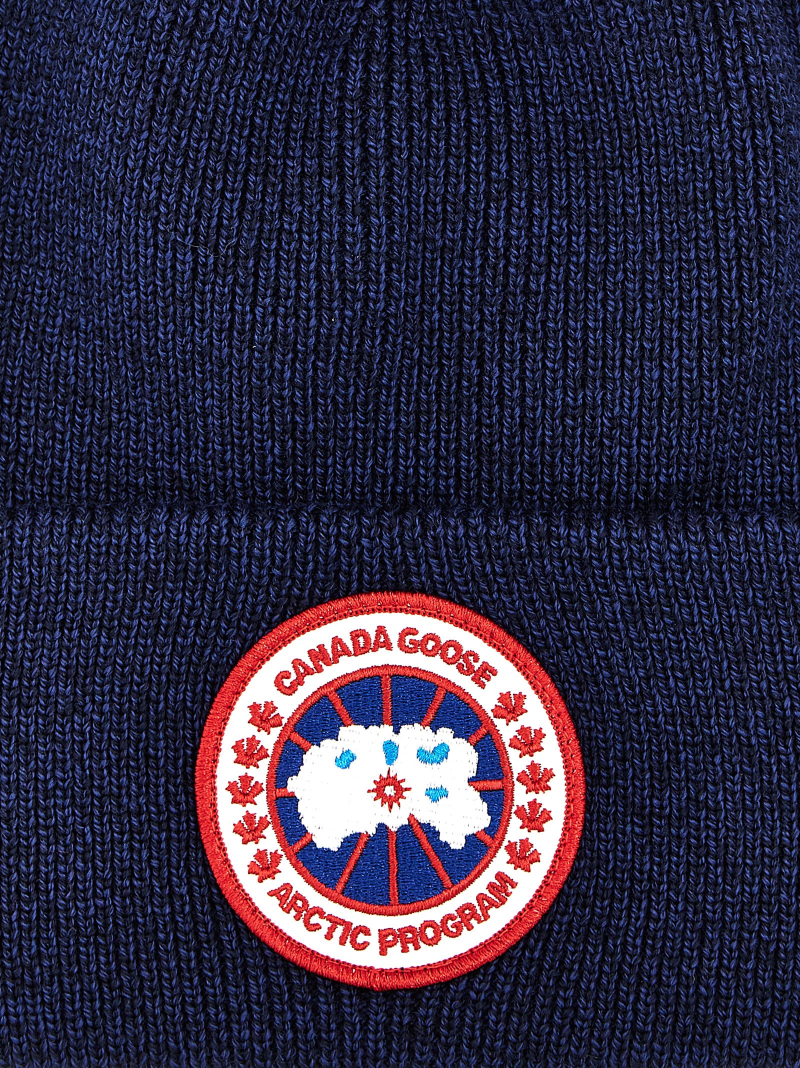 Shop Canada Goose Cg Arctic Beanie In Blue