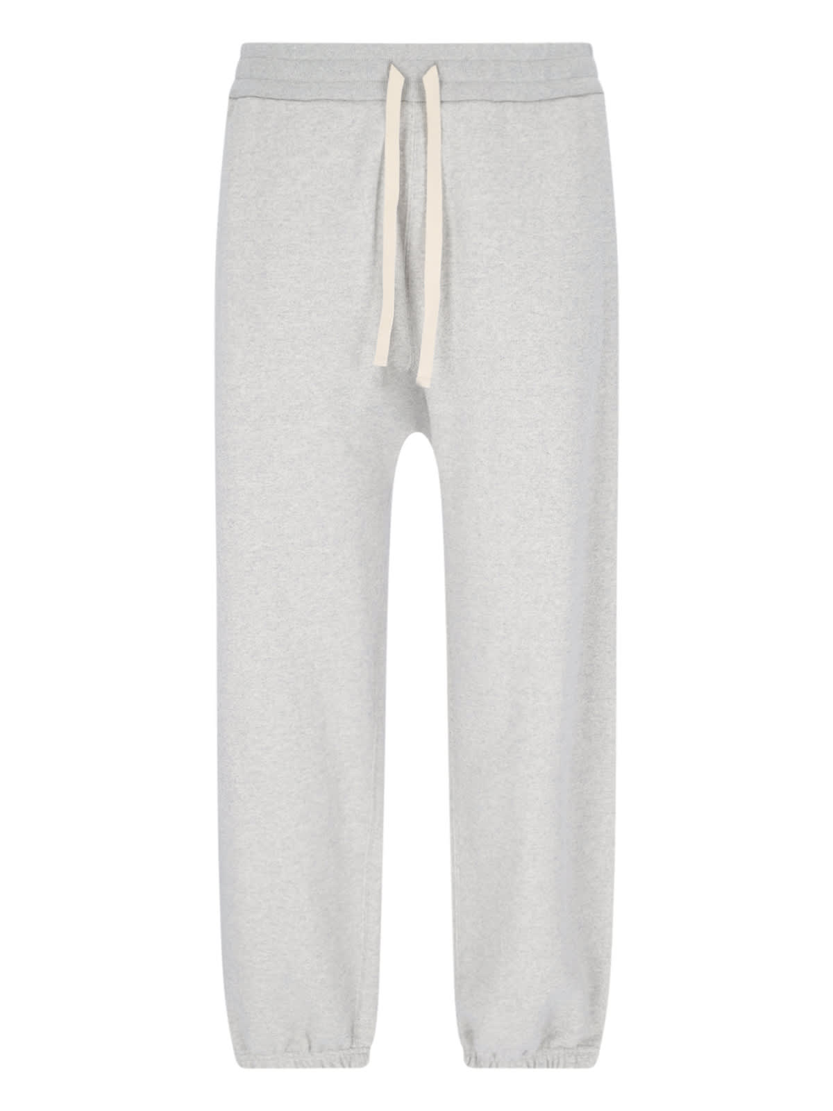 Shop Jil Sander Track Pants In Grigio Chiaro