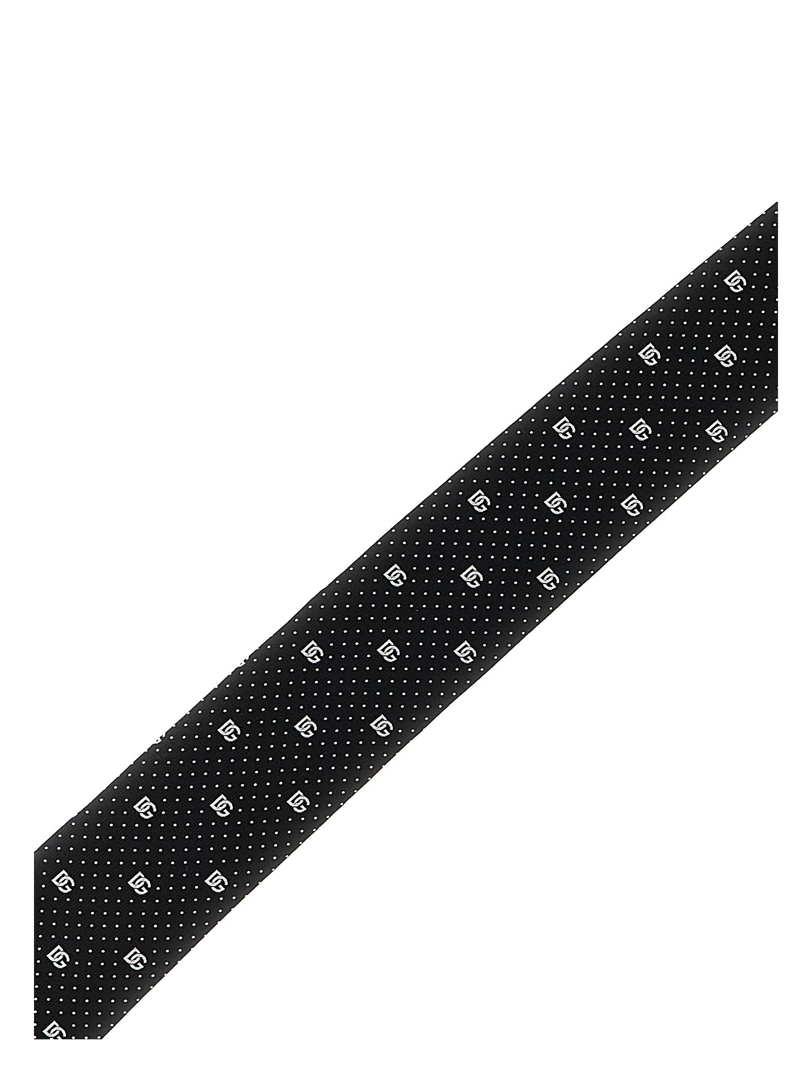Shop Dolce & Gabbana Martini Tie In White/black
