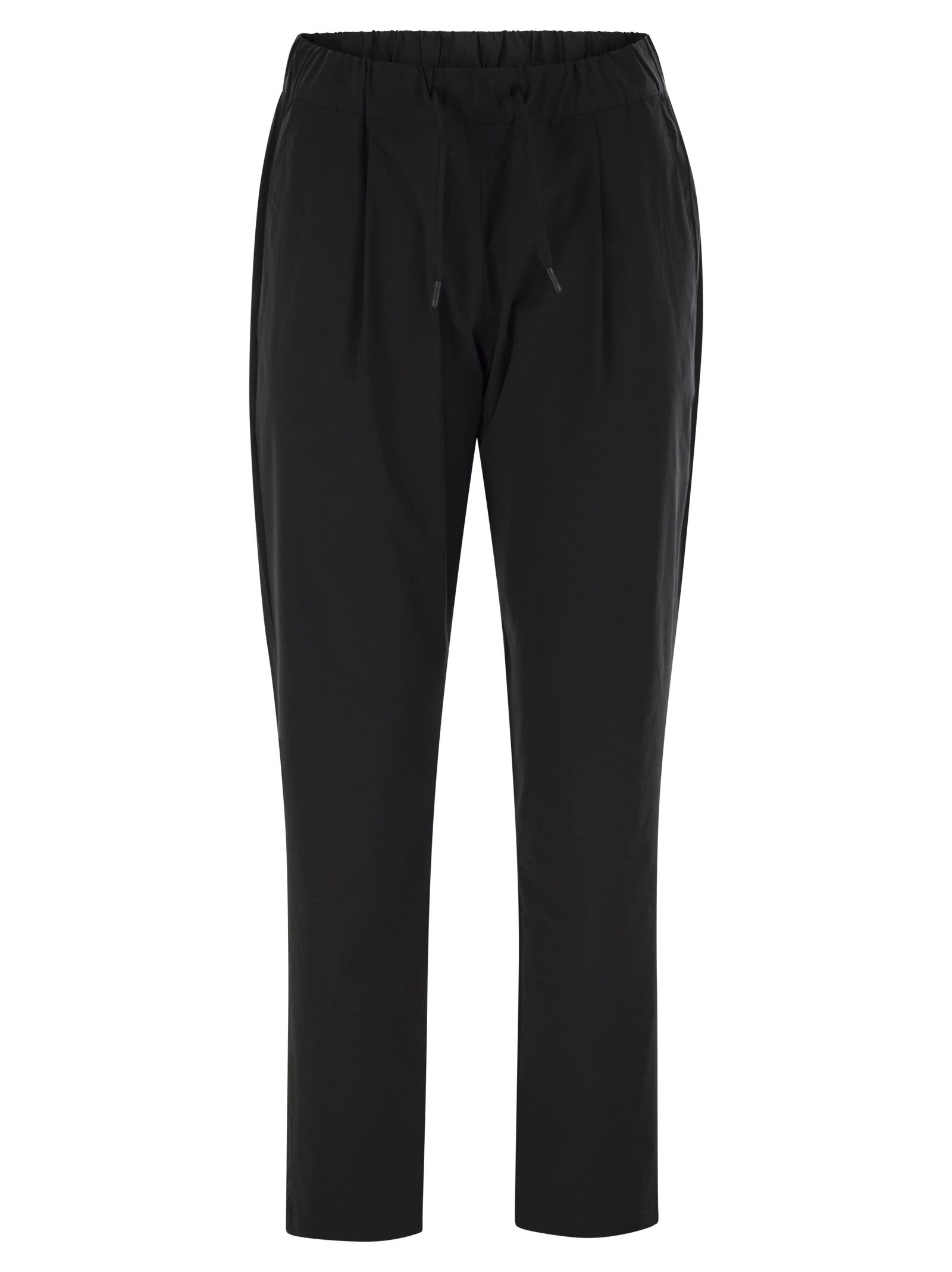 Herno Nylon Maestro Laminar Pant In Black