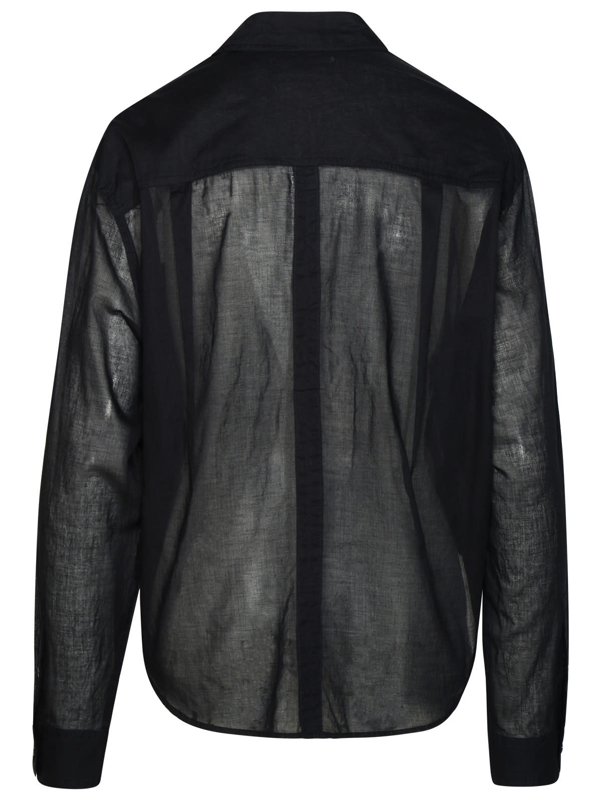 Shop Marant Etoile Black Cotton Shirt