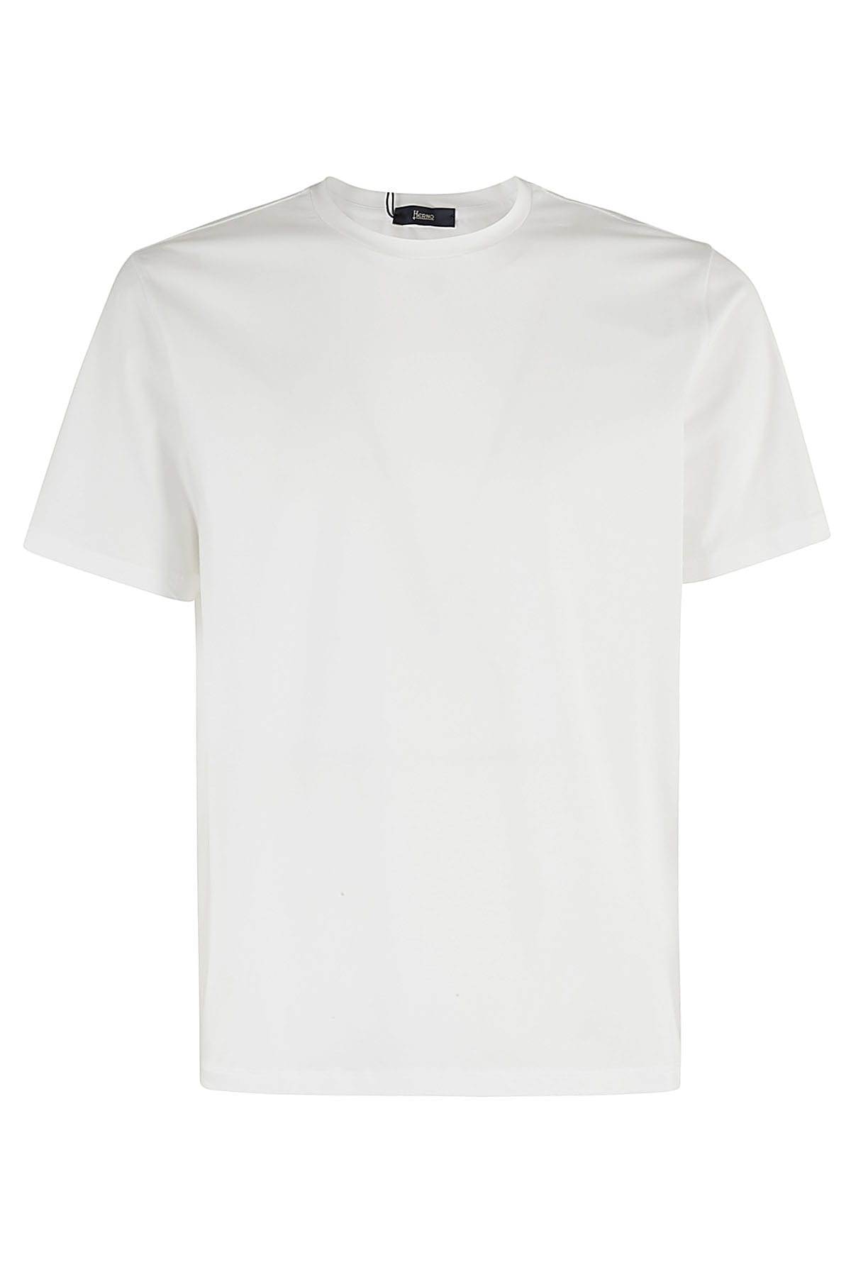 Shop Herno Tshirt Jersey In Bianco