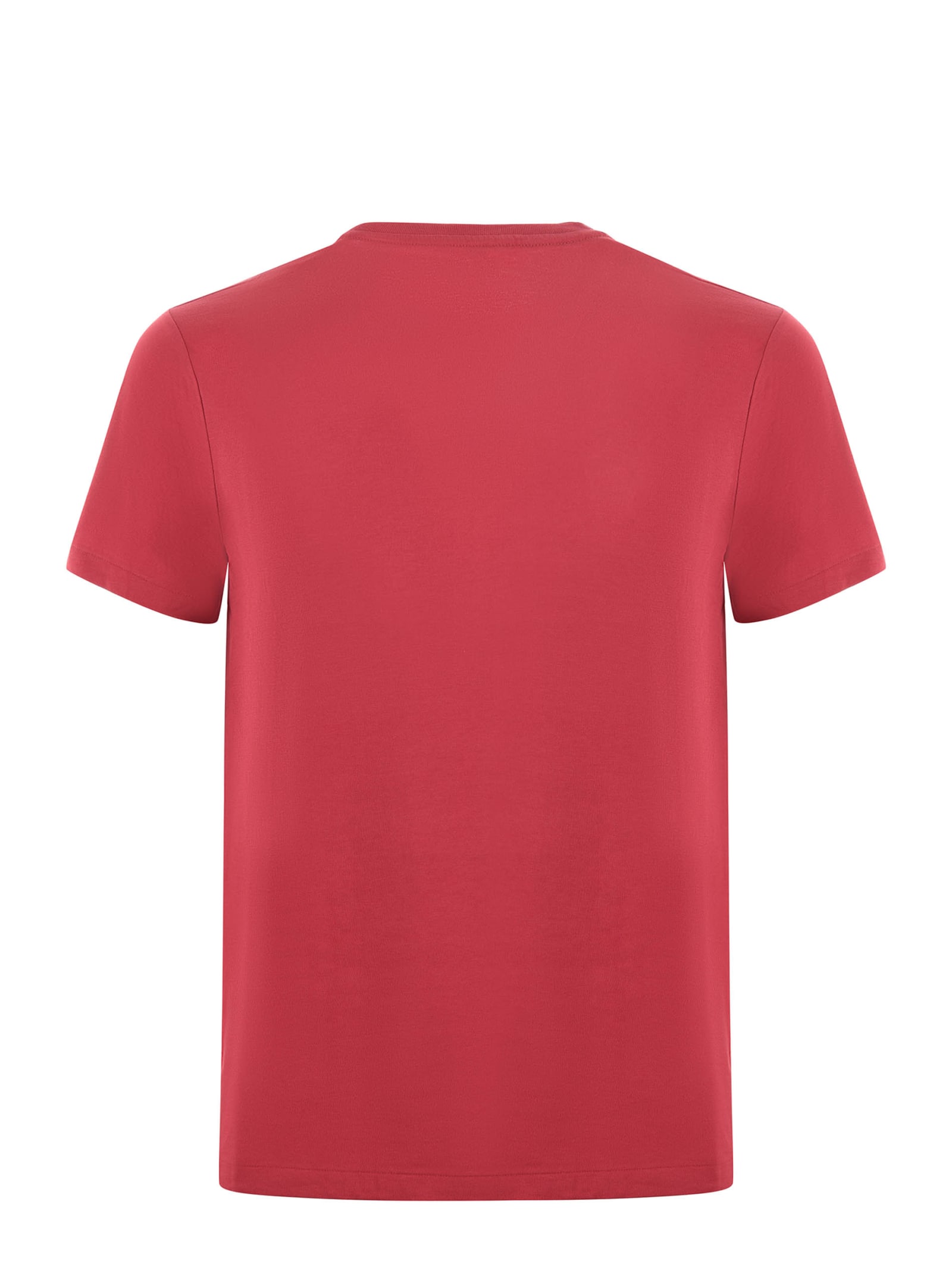 Shop Polo Ralph Lauren T-shirt In Cotton In Rosso