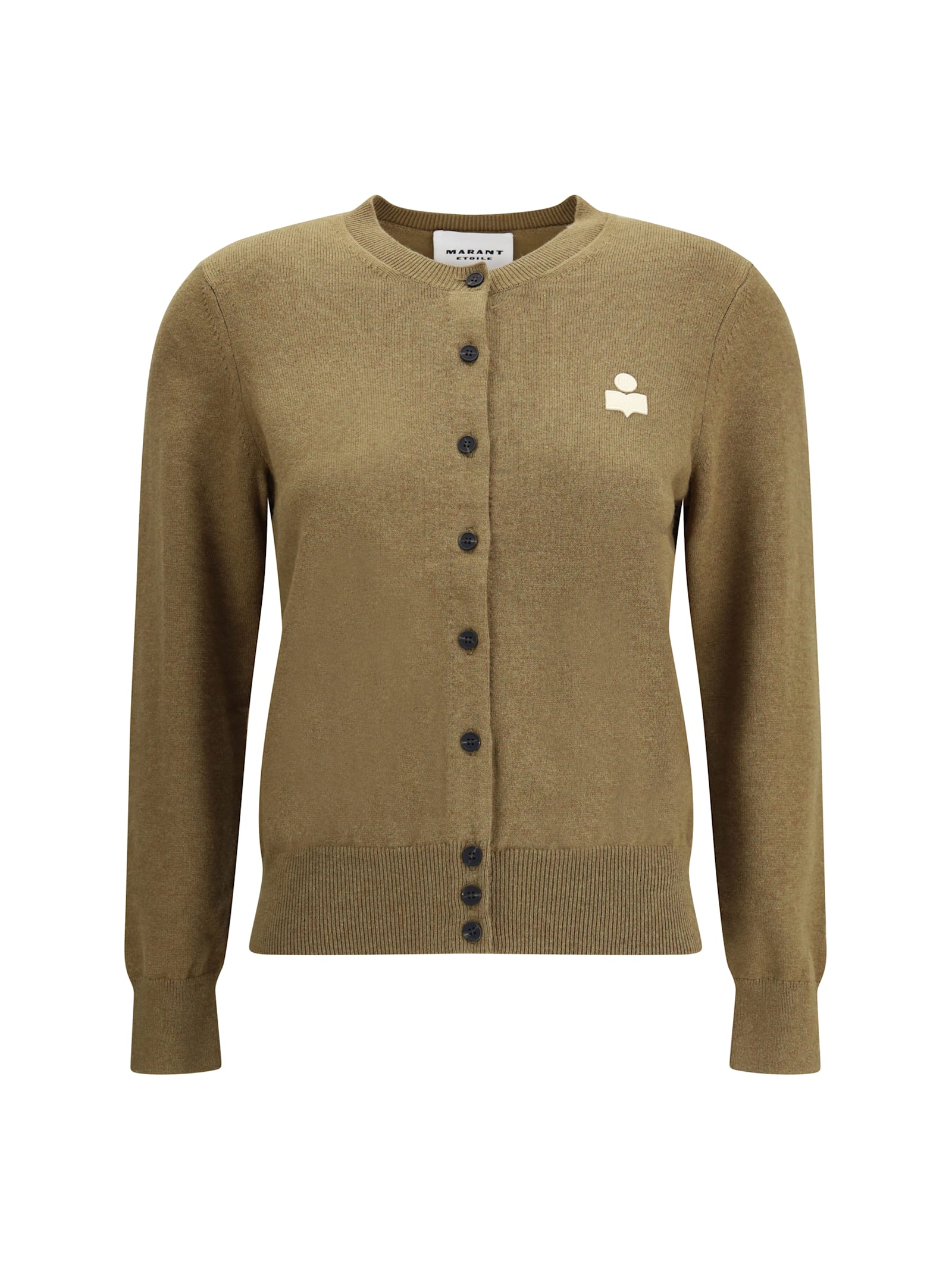 Isabel Marant Étoile Mona Cardigan In Brown