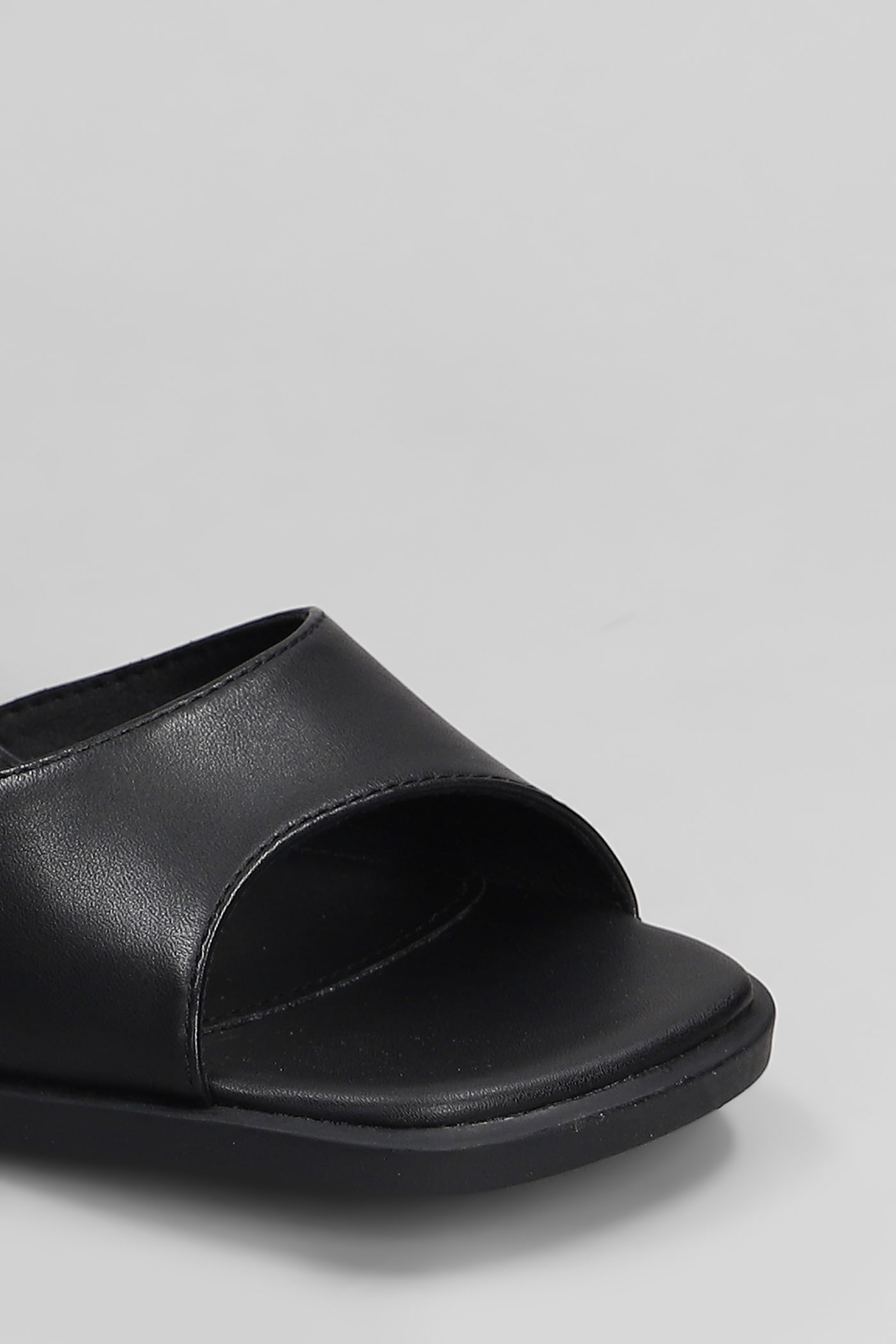 Shop Camper Kora Sandal Sandals In Black Leather