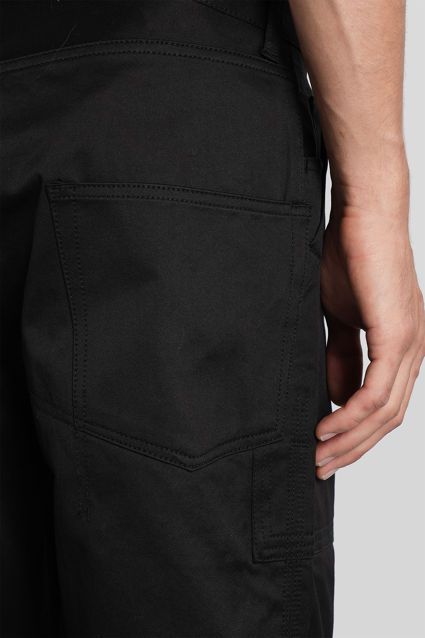 Junya Watanabe Panelled Trousers In Black