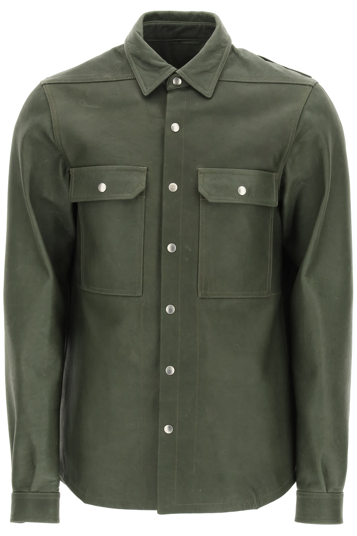 Rick Owens Gethsemane Leather Jacket
