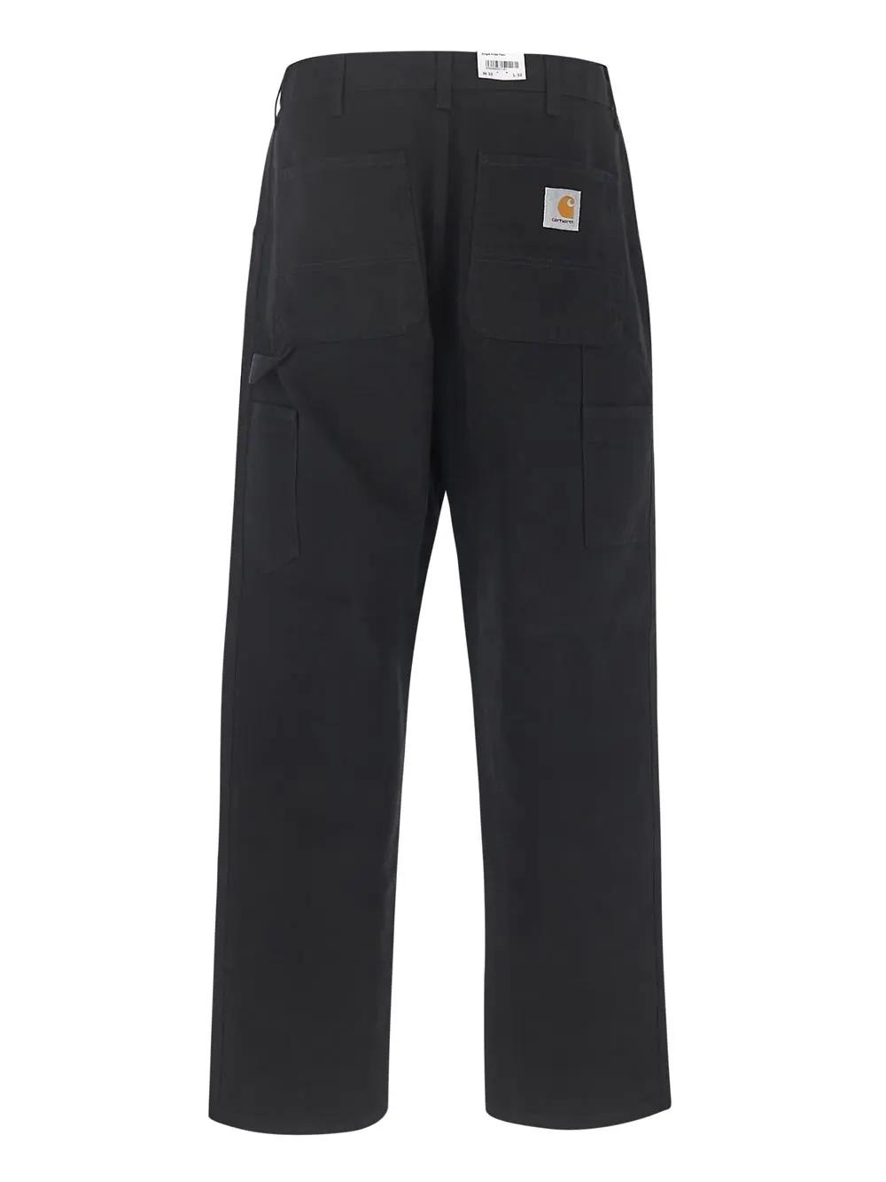 Shop Carhartt Dearborn Single Knee Pants In Black