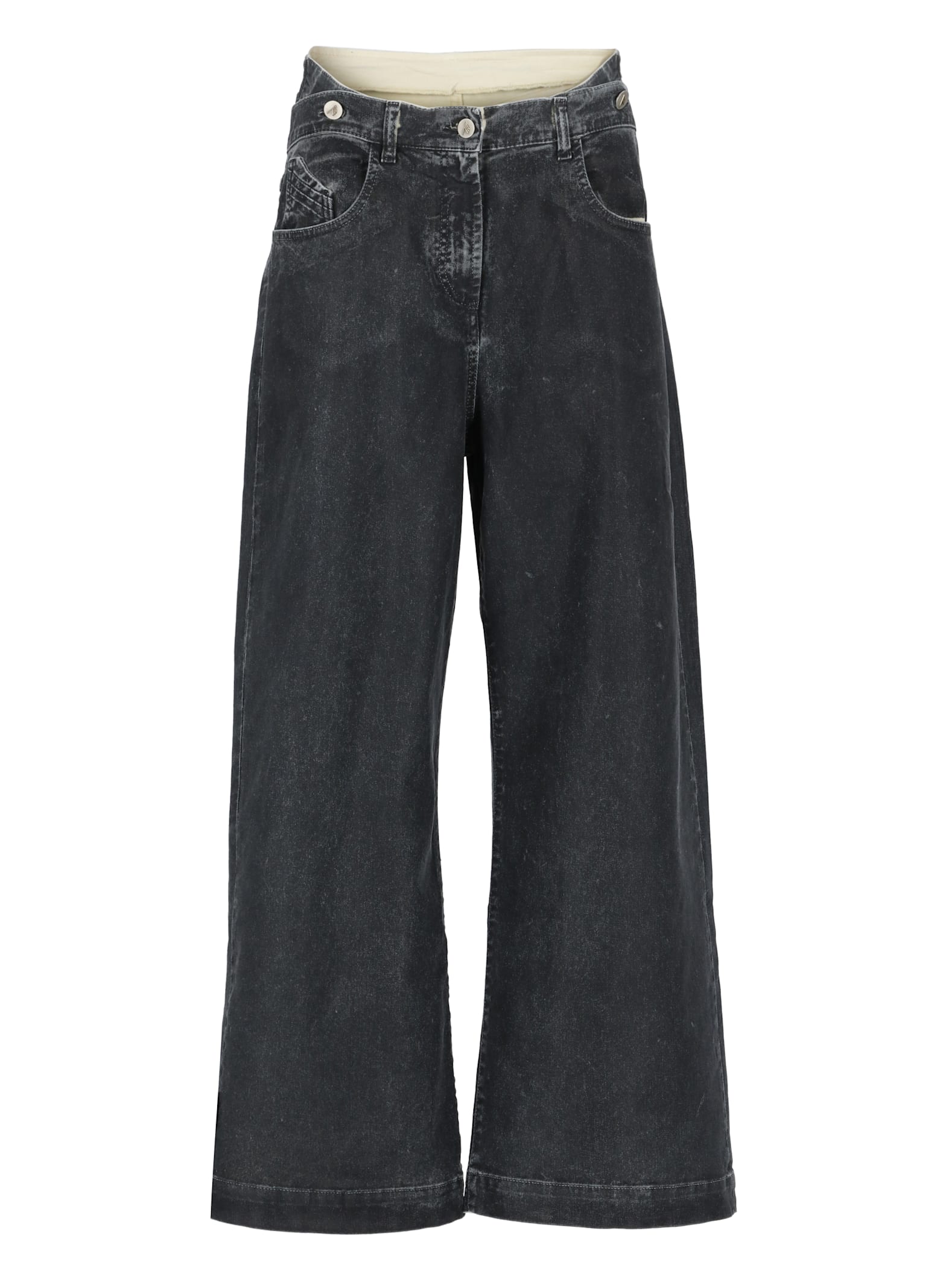 Oversized Cotton Jeans